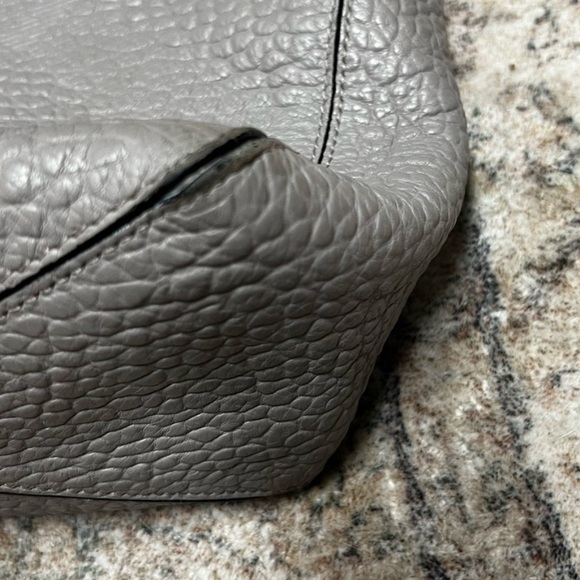 Reposhing Burberry 100% authentic bag grey handbag long strap euc - Picture 12 of 15